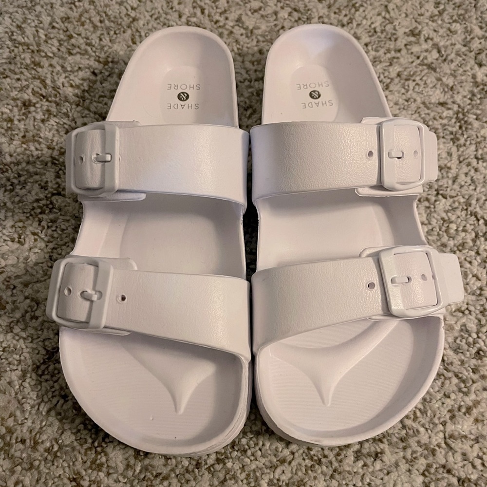 White slip on